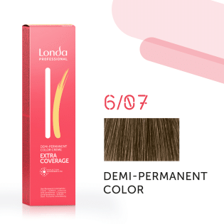 Demi-Permanent Extra-Coverage Color 6/07, 60 ml