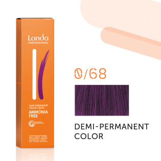 Demi-Permanent Ammonia-Free Color 0/68, 60 ml