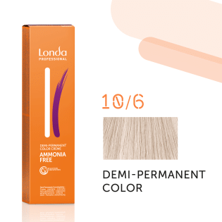 Demi-Permanent Ammonia-Free Color 10/6, 60 ml