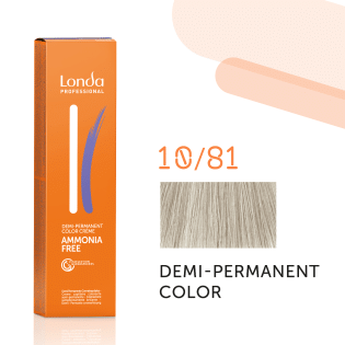Demi-Permanent Ammonia-Free Color 10/81, 60 ml