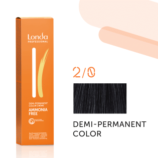 Demi-Permanent Ammonia-Free Color 2/0, 60 ml