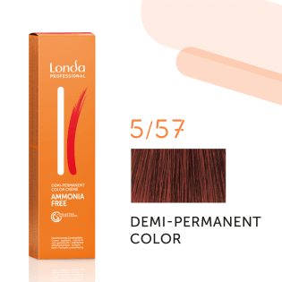 Demi-Permanent Ammonia-Free Color 5/57, 60 ml