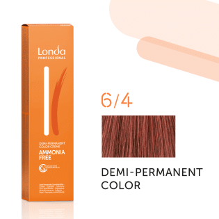 Demi-Permanent Ammonia-Free Color 6/4, 60 ml