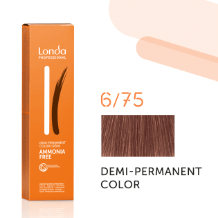 Demi-Permanent Ammonia-Free Color 6/75, 60 ml