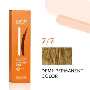 Demi-Permanent Ammonia-Free Color 7/7, 60 ml