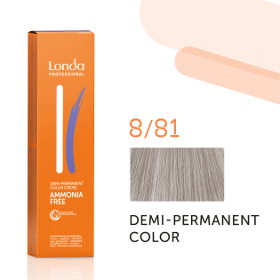 Demi-Permanent Ammonia-Free Color 8/81, 60 ml