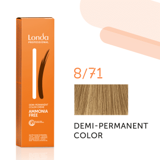 Demi-Permanent Ammonia-Free Color 8/71, 60 ml