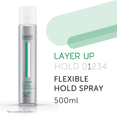 Layer Up Hairspray, 500 ml