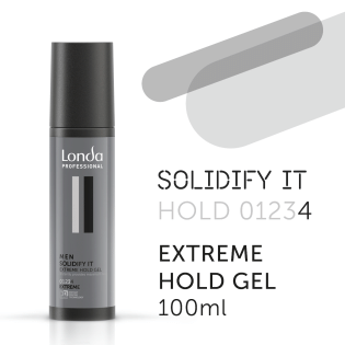 Men Solidify It, Extreme Hold Gel, 100 ml