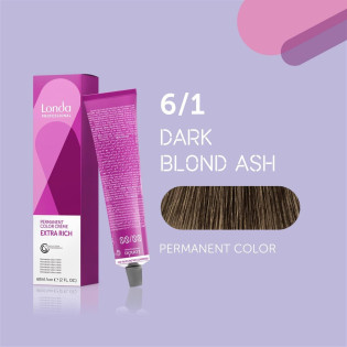 Permanent Color 6/1, 60 ml