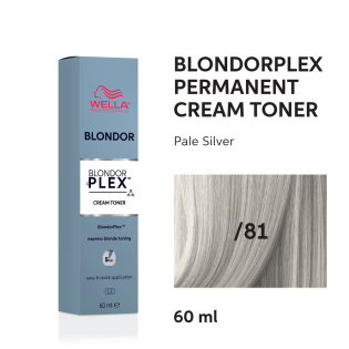BlondorPlex Cream Toner Pale Silver /81, 60ml