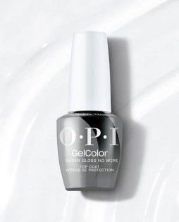 NEW GelColor GC005 Super Gloss No Wipe Top Coat, 15 ml