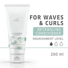 Nutricurls Waves&Curls Conditioner, 200 ml