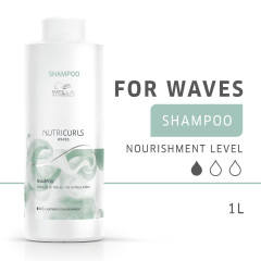 Nutricurls Shampoo for Waves, 1000 ml